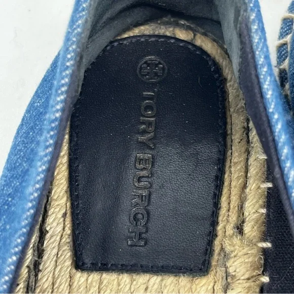 Tory Burch Poppy Espadrilles in Denim Women 8 - Picture 8 of 9